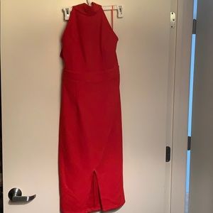 Red sassy dress